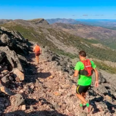 Carrera por montaña